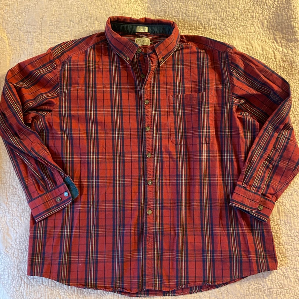 G.E Schmidt Workwear Plaid Button Down